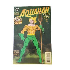 DC Comics Aquaman #1 Time And Tide 1993 Comic Book Collector Bagged Boarded